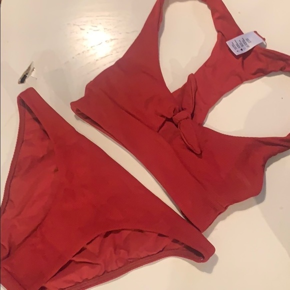 Lspace Ribbed Bikini Tara NWOT - Picture 2 of 7